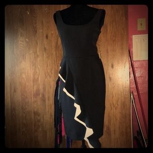 Laggy London black evening dress